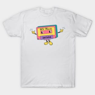 Music cassette man - Janet T-Shirt